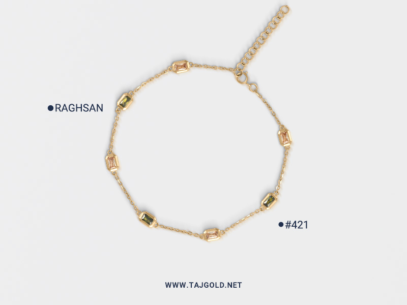 دستبند طلا رقصان